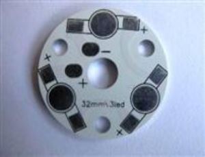 1.6mm太洋白色阻焊铝PCB