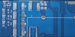 HASL LF蓝色焊盘印刷电路板
