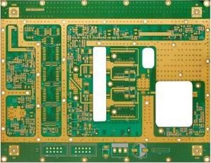 2层Fr-4 PCB绿色焊盘/HASL+Lf
