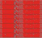 红色阻焊板电路板控制面板2层2.0mm PCB