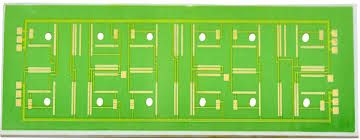 单个绿色焊条Al PCB，厚度为2.0mm和2.0W / MK和ENIG