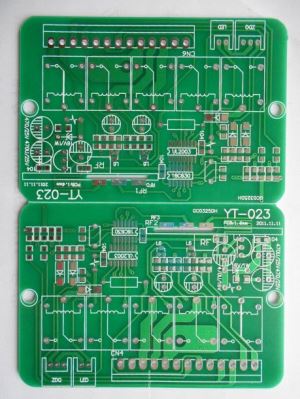 Hal Fr4 PCB，2.4mm，1oz铜红色焊接掩模印刷电路板