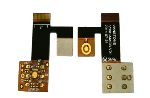 Fr4+Pi刚性挠性电子PCB电路板手机零件刚性挠性PCB