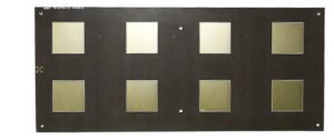 黑色阻焊白色丝网印刷电路板，6层PCB